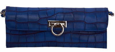 

Peaubella Casual Blue Clutch