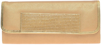 

Bagaholics Party Gold Clutch