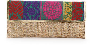 

Elligator Party Beige Clutch