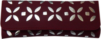 

Navaksha Party Maroon Clutch