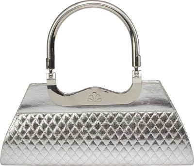 

Feliza Party Silver Clutch