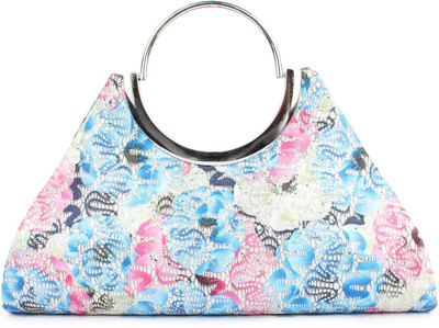 Do Bhai Casual Blue Clutch