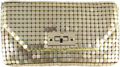 

Dolls N Queens Party Gold Clutch