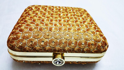 

The Indian Handicraft Store Party Multicolor Clutch