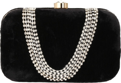 

PASHAN KALA Casual Black Clutch