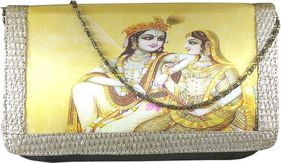 

Bhamini Party Brown Clutch