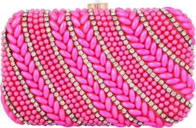 

Tooba Handicraft Party Multicolor Clutch