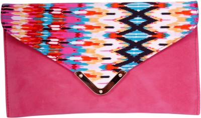 

Womaniya Casual Pink Clutch