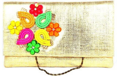 67% OFF on Saisha Casual Gold Clutch 67% OFF on Saisha Casual Gold Clutch