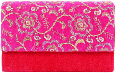 

Bagaholics Party Pink, Red Clutch