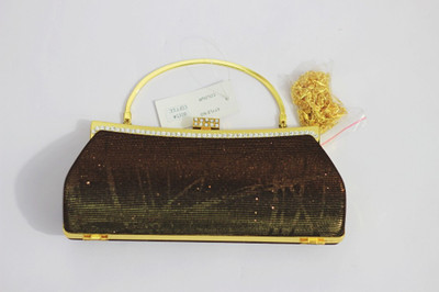 

Shree Kala Fashions Party Black Clutch