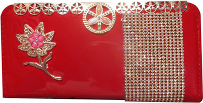 

Daisy Doll Casual Red Clutch