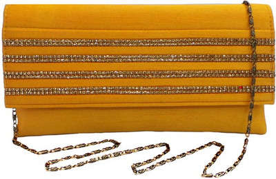 

Bhamini Party Yellow Clutch