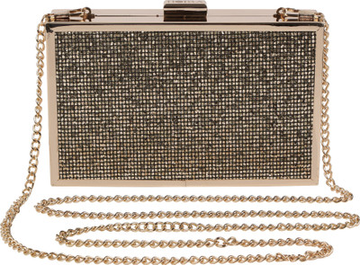 

Horra Party Brown Clutch