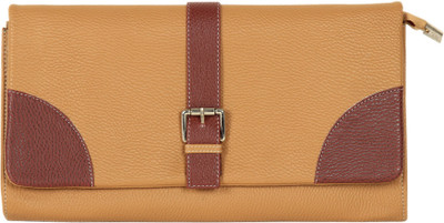 

Miss Sunshine Casual Tan Clutch