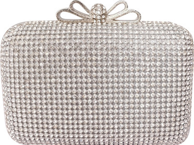 

Super Drool Casual Silver Clutch