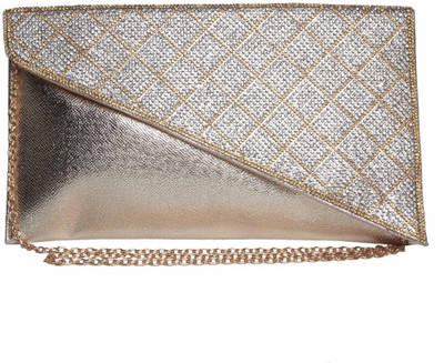 

Reedra Party Gold Clutch