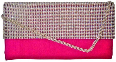 

Bhamini Party Pink Clutch