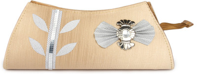 

D Austin King Formal Tan Clutch