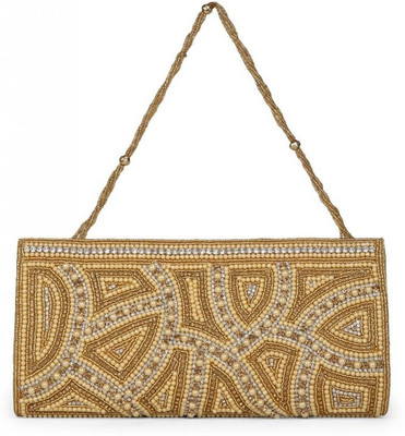 Oleva Party Brown Clutch