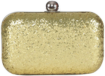 

Berrypeckers Casual Gold Clutch