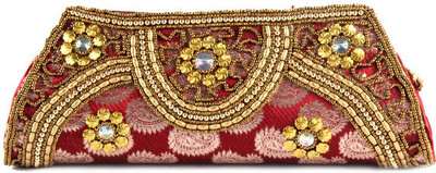 60% OFF on Favola Party Multicolor Clutch