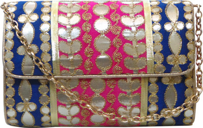 

Bhamini Party Pink Clutch