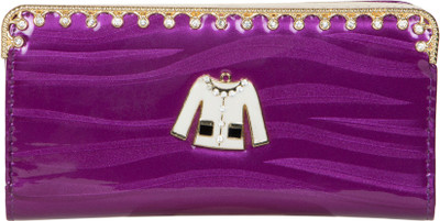 

Fashion Leather Casual Purple Clutch