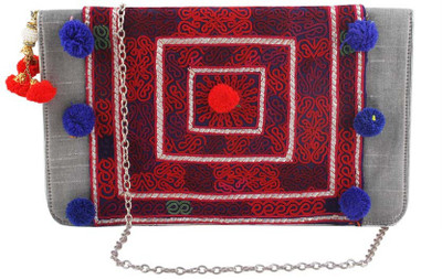 

The Purple Sack Casual Multicolor Clutch