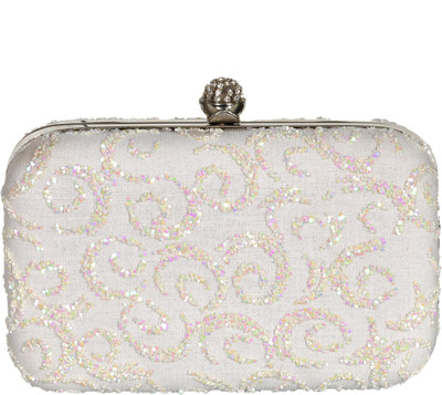 

Duchess Party White Clutch