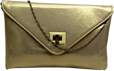 

Bhamini Casual Gold Clutch