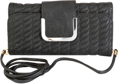 Swiss Design Casual Black Clutch