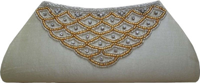 

Spice Art Casual Gold, Silver Clutch