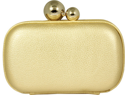 

20 Dresses Party Gold Clutch
