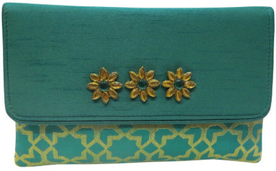Deepsum Party Green Clutch
