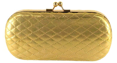 

Anmita Party Gold Clutch