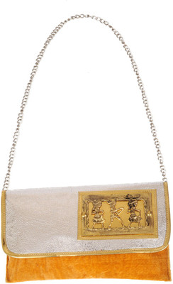 Ratash.com Party Orange Clutch