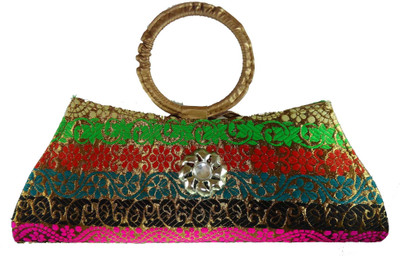 

Modish Look Casual Multicolor Clutch
