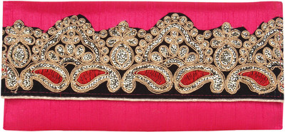

Anekaant Party Pink, Multicolor Clutch, Multicolor;pink
