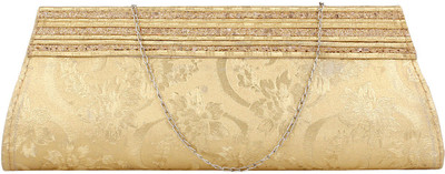 

Brazeal studio Party Gold Clutch