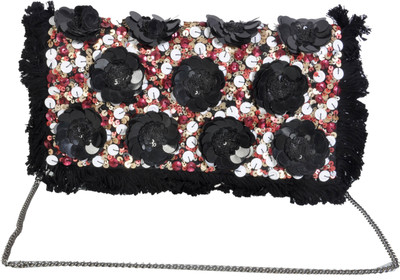 

Diwaah Party Black Clutch