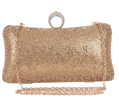 

Reedra Party Gold Clutch
