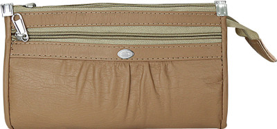 

Crude Casual Beige Clutch