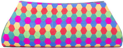 

Kleio Casual, Formal, Party Multicolor Clutch