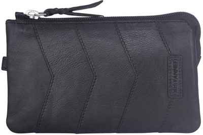 Justanned Casual Black Clutch