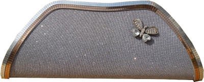 

Spice Art Casual Silver Clutch