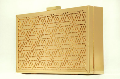 Escue Party Gold, Yellow Clutch