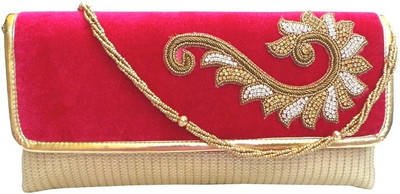 

Bhamini Party Pink Clutch