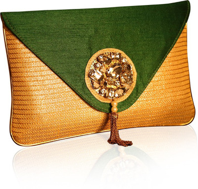 

Variation Party Green Clutch