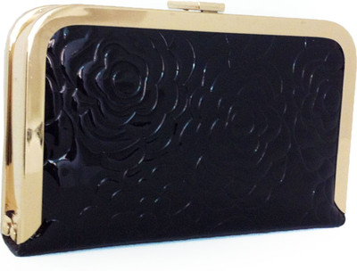 

Carry on Bags Casual, Party Black, Gold Clutch